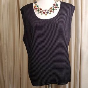 Ashley Stewart black shell size 4x
